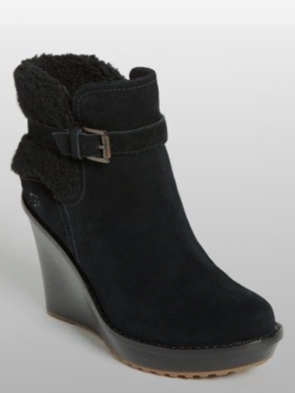 Ugg Anais Wedge Booties Size 8.5